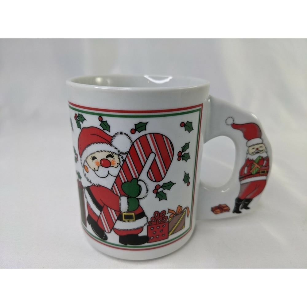 Nancy Pew Giftwares Company Santa Claus Christmas Coffee Mug Cup